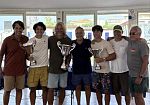 Silvio Catalano sul podio della 5ª Regata Nazionale Windsurfer, organizzata dalla Società Canottieri Marsala