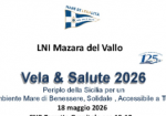 Mazara, oggi l'iniziativa Vela & Salute 2026: mare, prevenzione e inclusione sociale