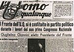 “Una punta di Sal”. Dall'«uomo qualunque» al civismo moderno: il filo rosso della politica antipolitica