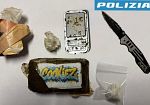 Fugge all'Alt con 100 grammi di hashish e un coltello: fermato 20enne mazarese a Strasatti: 