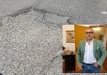 Mazara, strade in gravi condizioni dopo scavi per sottoservizi, diffida da parte dell'assessore Rino Giacalone  