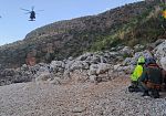 Turista colta da malore a Cala dell'Uzzo, scatta il soccorso in elicottero