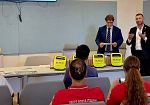 Mazara, quattro nuovi DAE grazie al progetto “Cuore Nostro”. Partner il locale Comitato della CRI 