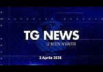 TG NEWS DEL 3 Aprile 2026