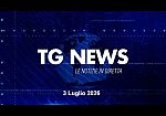 TG NEWS DEL 3  LUGLIO 2026