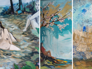 i-quadri-delle-artiste-mazaresi-loredana-e-sabrina-russo-alla-mostra-arte-nel-mediterraneo-ad-agrigento