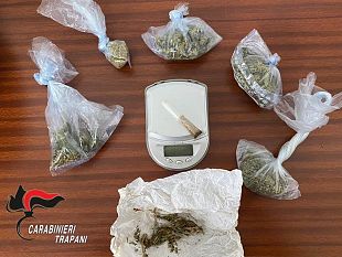trapani/erice-27enne-denunciato-dai-carabinieri-per-spaccio