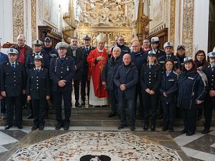 mazara-celebrata-in-cattedrale-la-ricorrenza-di-san-sebastiano-martire-patrono-della-polizia-locale