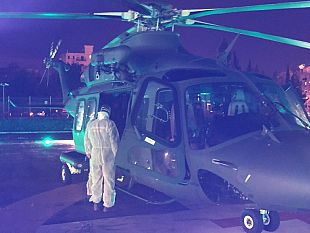 trapani/bimbo-di-8-mesi-trasportato-durgenza-in-ospedale-con-elicottero-militare