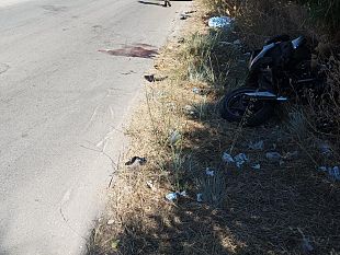 trapani-incidente-tra-auto-e-scooter-ferito-un-uomo