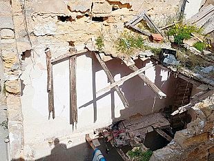 video-mazara-rischio-crolli-in-via-paolo-ferro-nel-centro-storico