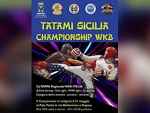 a-ragusa-la-seconda-tappa-regionale-wkb-italia-tatami-championship-di-kick-boxing