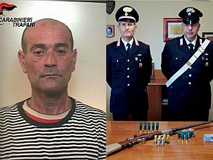 custonaci-detenzione-illegale-di-armi-e-munizioni-carabinieri-arrestano-un-uomo