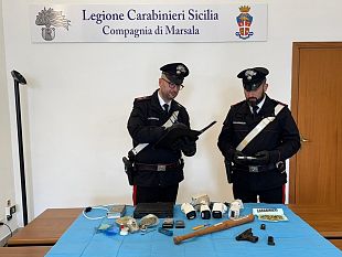 trapani/sequatrati-armi-e-droga-durante-le-perquisizioni-per-il-tentato-omicidio-avvenuto-a-marsala