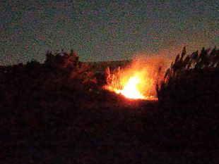 erice-rifiuti-e-sterpaglie-in-fiamme-dietro-luniversita-degli-studi