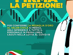 medaglia-doro-ai-medici-ed-infermieri-caduti-in-prima-linea-petizione-di-gioventu-nazionale