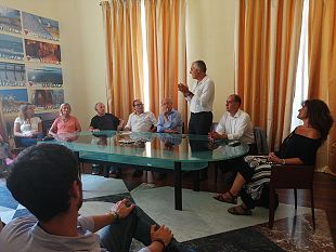 il-magnifico-rettore-delluniversita-di-palermo-fabrizio-micari-ieri-pomeriggio-al-palazzo-municipale