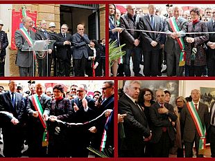 aperto-palazzo-grignani-alla-presenza-dell-assessore-gucciardi-e-del-prefetto-il-taglio-del-nastro-da-parte-del-sindaco-di-girolamo-oggi-attenzione-incentrata-su-garibaldi-e-lo-sbarco-dei-mille