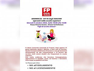 trapani/fp-cgil-giovedi-sit-in-degli-asacom-dinanzi-la-prefettura