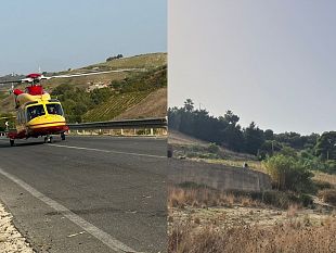 calatafimi-si-ribalta-camion-con-trattore-a-bordo-84enne-trasportato-in-codice-rosso-palermo