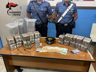 trapani/trapani-arrestate-due-persone-per-detenzione-ai-fini-di-spaccio-sequestrato-ingente-quantitativo-di-hashish