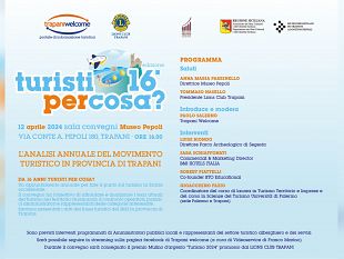 trapani/torna-la-xvi-edizione-di-turisti-per-cosa-lanalisi-annuale-sul-movimento-turistico-in-provincia-di-trapani