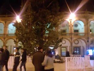 video-nel-week-end-ancora-spoglio-il-cipresso-di-natale-mercatini-con-poco-appeal