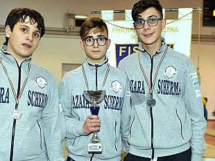 roma-bronzo-a-squadre-per-i-giovani-sciabolatori-under-14-della-mazara-scherma-a-s-d