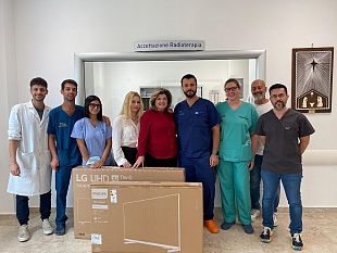 mazara/musicartculture-regala-televisori-per-il-reparto-di-oncologia-dellabele-ajello