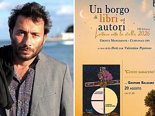 custonaci-il-cunto-saraceno-di-gaspare-balsamo-chiude-la-rassegna-un-borgo-di-libri-ed-autori