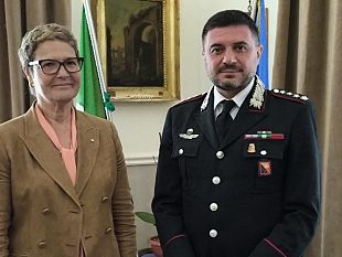 la-prefetta-daniela-lupo-incontra-il-nuovo-comandante-provinciale-dei-carabinieri
