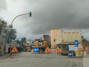 mazara-trasmazaro-tratto-via-bessarione-chiuso-per-lavori-disagi-per-cittadini-ed-esercenti