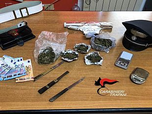trapani-i-carabinieri-eseguono-un-arresto-per-droga