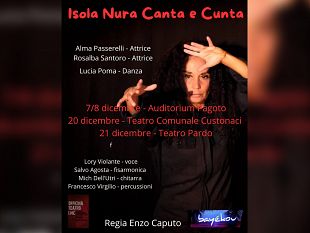 erice-domani-la-prima-dello-spettacolo-isola-nura-canta-e-cunta-dedicato-a-6-siciliane-illustri