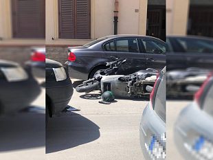 erice-incidente-auto-scooter-un-ferito