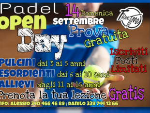 open-day-di-padel-al-freetime-di-partanna-sport-e-divertimento-per-i-piu-piccoli