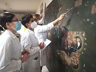 partanna-sorpresa-su-una-tela-dal-restauro-spuntano-i-colori-originali