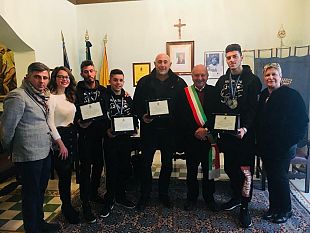 paceco-atleti-di-kickboxing-premiati-in-municipio