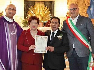 mazara-50-anniversario-di-nozze-dei-coniugi-ignazio-godino-e-maria-rubino