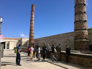 ricco-week-end-di-visite-all-ex-stabilimento-florio-a-favignana-a-pasquetta-anche-un-nuovo-gruppo-di-crocieristi