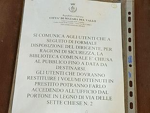 mazara-risultato-raggiunto-chiusa-la-biblioteca-comunale-per-motivi-di-sicurezza-dopo-2-anni-dall-insorgere-del-problema