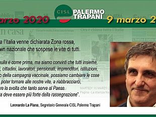 cisl-palermo-trapani-le-considerazioni-di-la-piana-ad-un-anno-dal-primo-lockdown