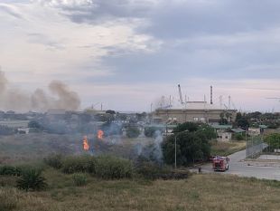 trapani-incendio-in-un-terreno-abbandonato-nei-pressi-di-via-virgilio