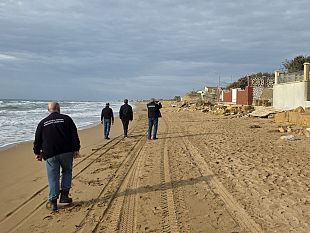 danni-del-maltempo-stamane-sopralluogo-a-triscina-e-marinella-di-selinunte