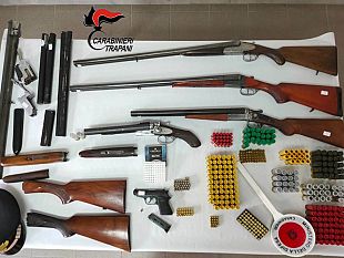 spara-contro-la-casa-del-fratello-arrestato-partannese-aveva-arsenale-in-casa