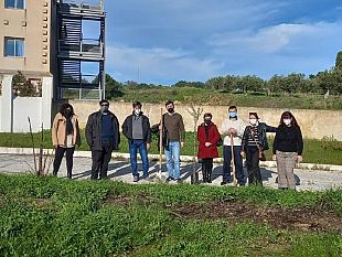 consiglieri-e-attivisti-m5s-piantumano-un-ulivo-davanti-al-liceo-scientifico