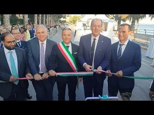 tesori-dal-blu-il-taglio-del-nastro-e-interviste-al-sottosegretario-la-pietra-e-al-sindaco-quinci