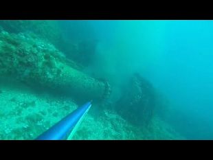 mazara-video-subacqueo-di-una-perdita-in-un-condotta-al-largo-di-quarara