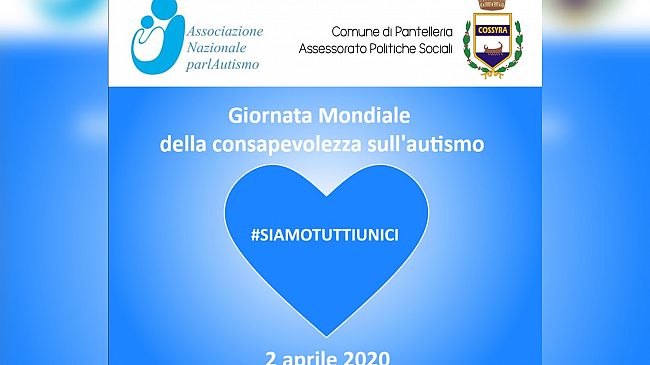 Pantelleria aderisce alla campagna per la Giornata Nazionale dell’autismo