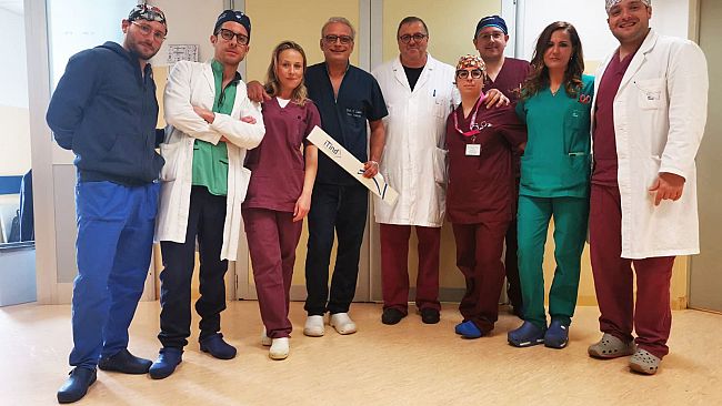 Asp Trapani, innovativa tecnica mininvasiva urologica eseguita al P. Borsellino 